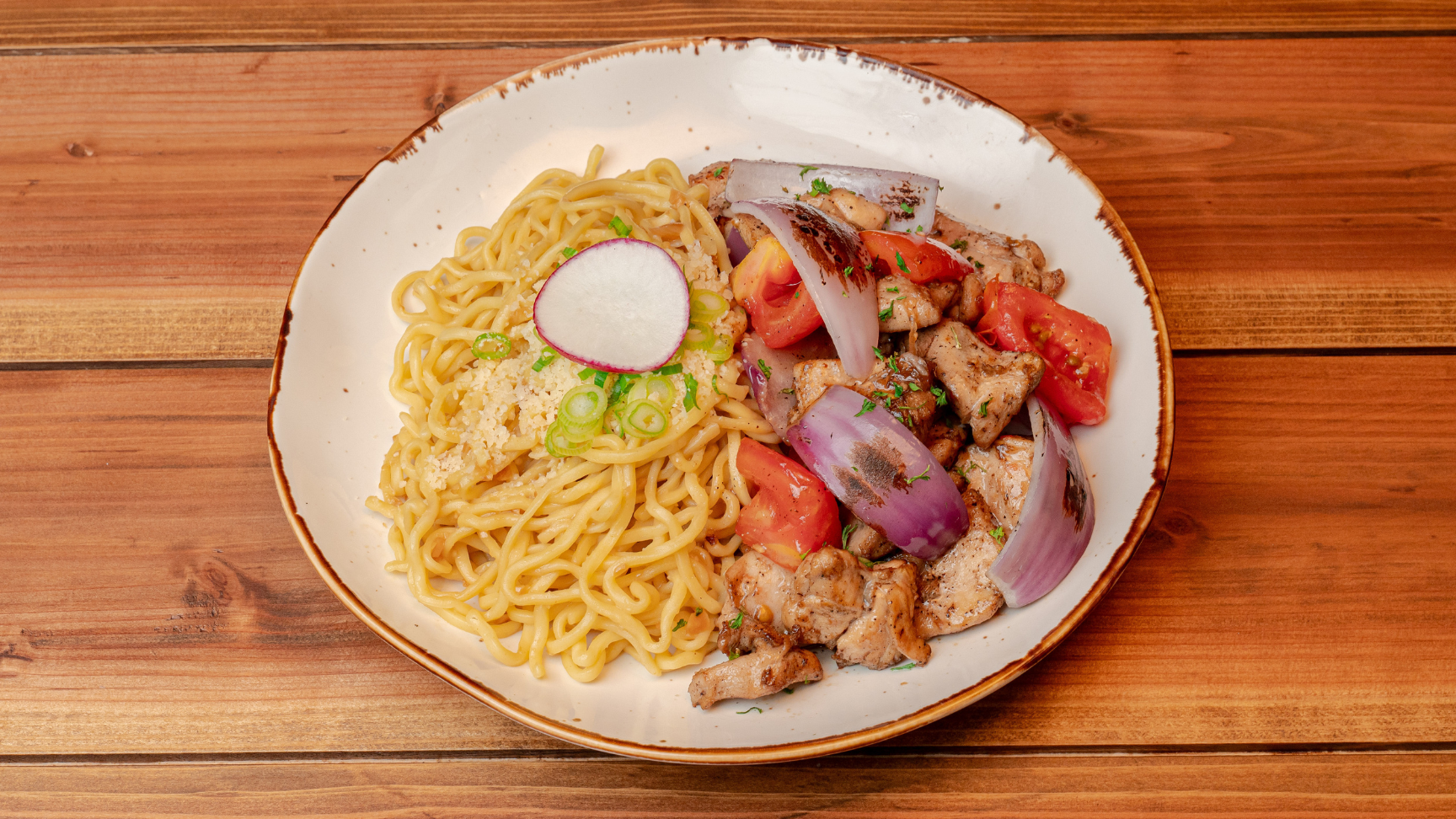 Garlic Noodle - Ribeye popular dish