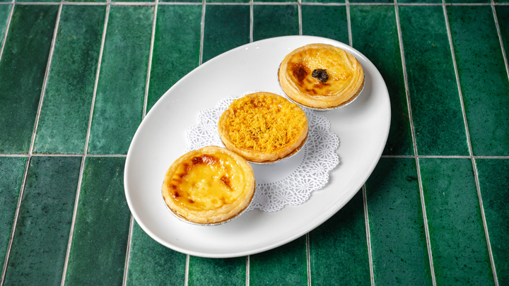 Portuguese Egg Tart Trio
