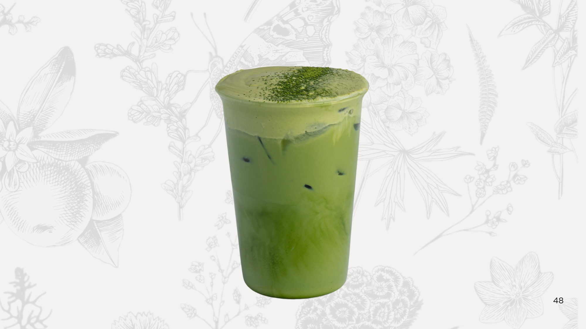 Orange Matcha Tonic