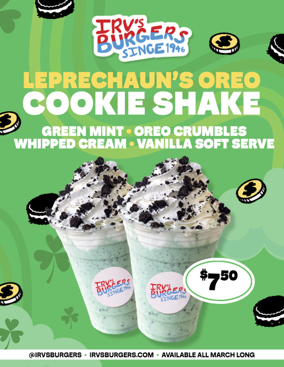 Leprechaun Oreo Shake