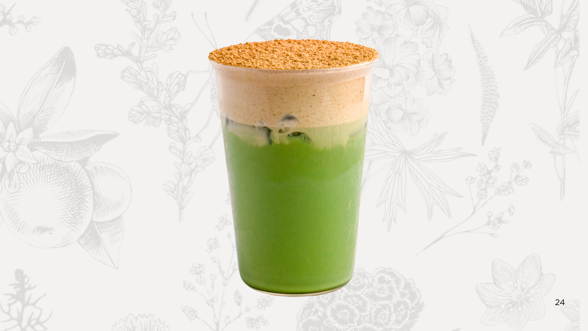 Kinako Matcha Latte