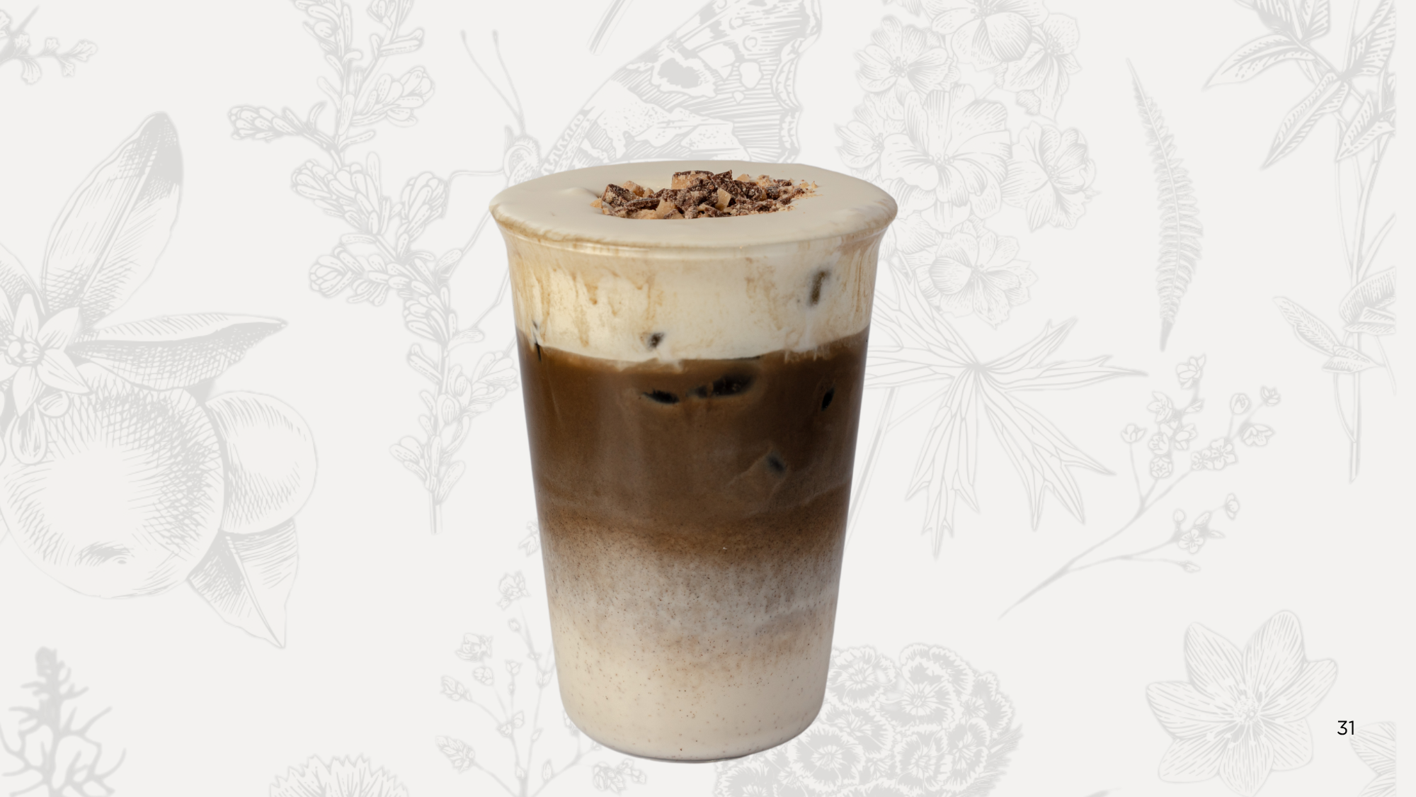 Banana Hojicha Latte